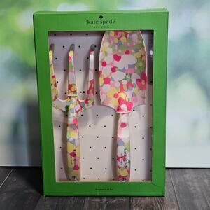 NEW Kate Spade 2 Pc Sunset Bloom Trident & Trowel Garden Tool Set